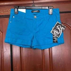 South Pole NWT Cute Low Rise Jean Shorts Size 5 Juniors